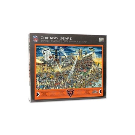 YOUTHEFAN YouTheFan 9029502 Chicago Bears Joe Journeyman Puzzle - 500 Piece 9029502